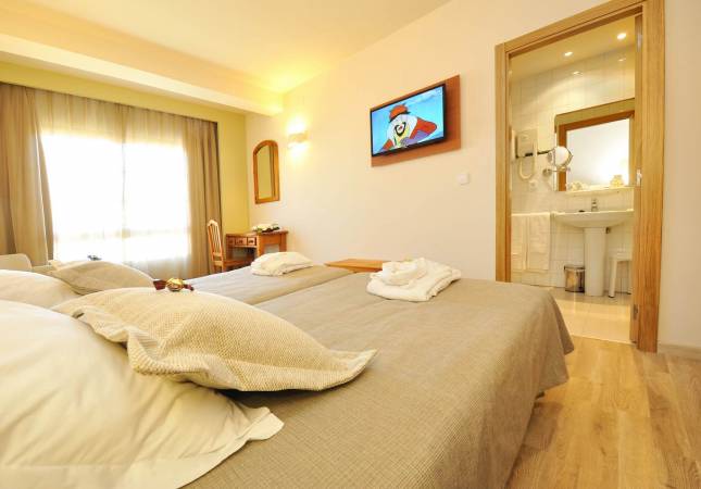 Las mejores habitaciones en Hotel Spa Norat O Grove. La mayor comodidad con nuestro Spa y Masaje en Pontevedra